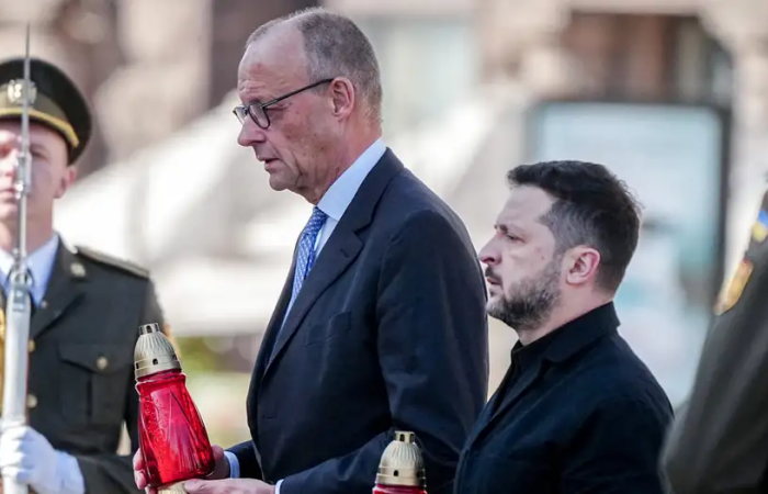 Monday Commentary -  Merz:"If Germany wavers, Europe wavers;  if Europe wavers, Ukraine wavers”