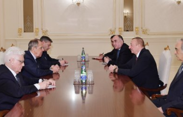 Lavrov and Aliyev discuss Karabakh