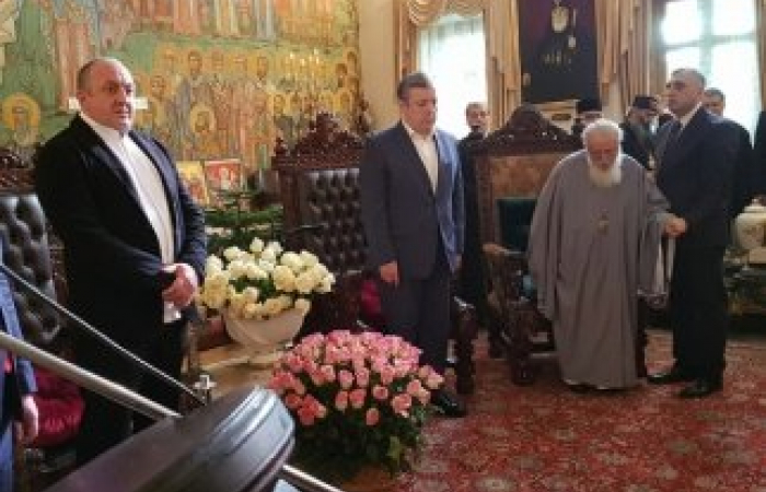 Католикос-Патриарх всея Грузии Илиа II отмечает 85-летие