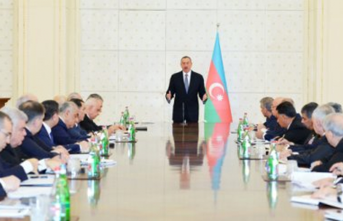 Azerbaijani President Ilham Aliev outlines plans for 2017 at Cabinet meeting