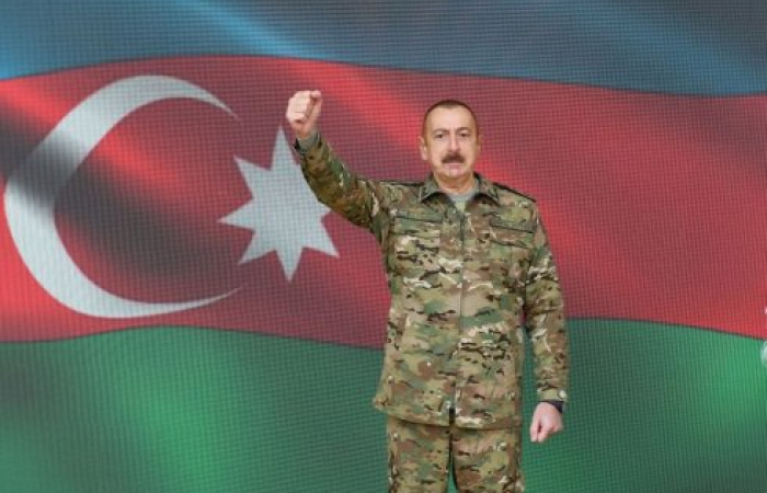 Azerbaijan president says his army is in Shusha