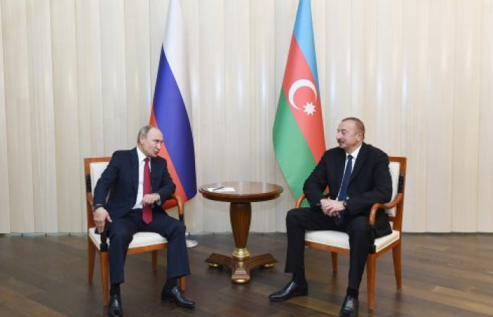 Путин совершил короткий визит в Азербайджан