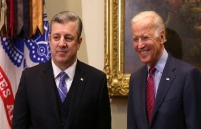 US VP Biden reaffirms support for Georgia's "Euro-Atlantic integration"