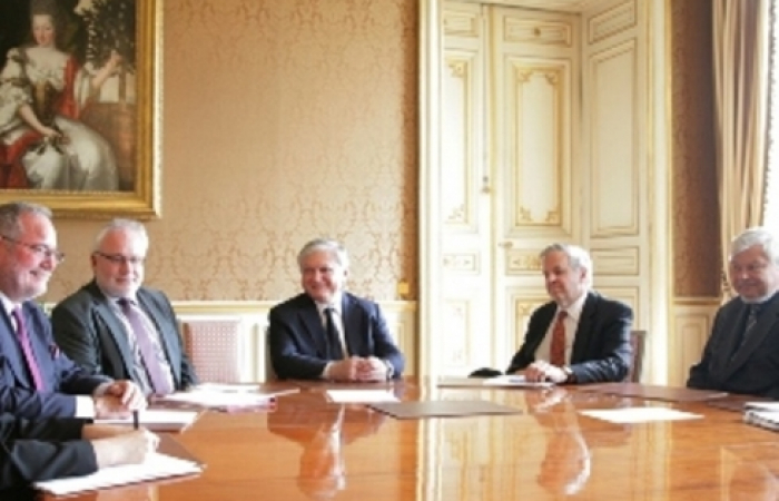 Nalbandian meets Minsk Group diplomats. No statement was released after the meeting which took place in Paris on Friday.