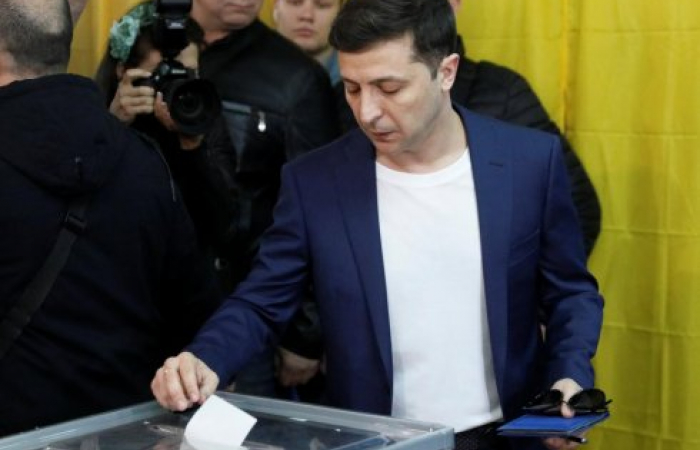 Volodymyr Zelensky is Ukraine's new president