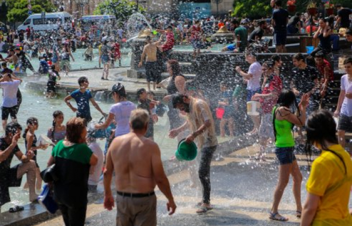 Armenians celebrate Vardavar
