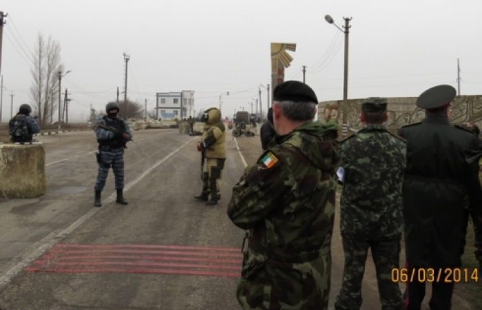 OSCE Mission to Ukraine greeted with fire shots in Crimea