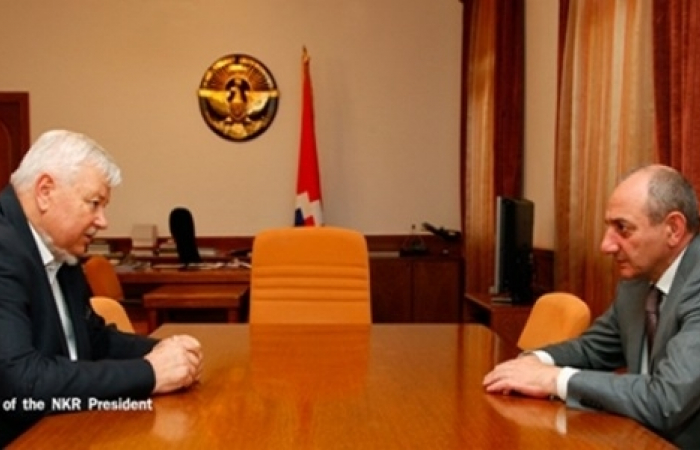 Kasprzyk in Stepanakert as mystery of "Azerbaijani terrorists" deepens.
