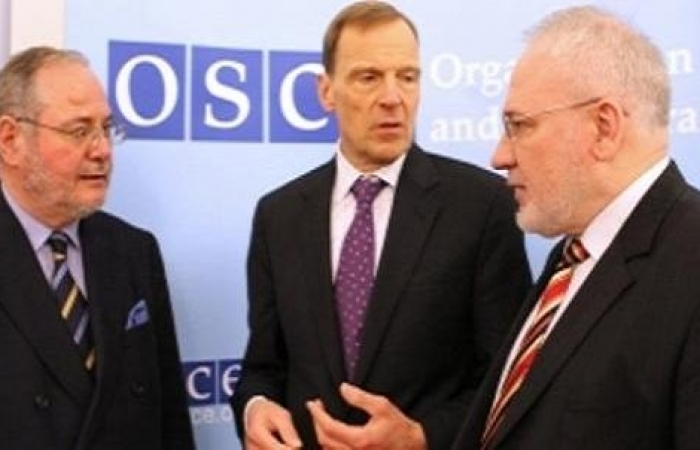 Even "doing a Minsk" is now impossible. The co-Chair of the OSCE Minsk process "expressed their concern over the lack of tangible progress"