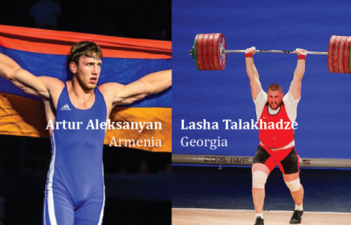Armenia and Georgia win gold at Olympics