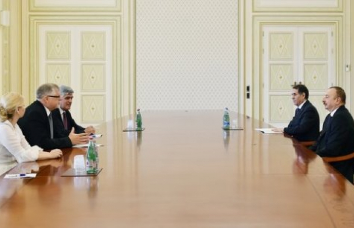 EU Special Representative Salber meets with Azerbaijani President