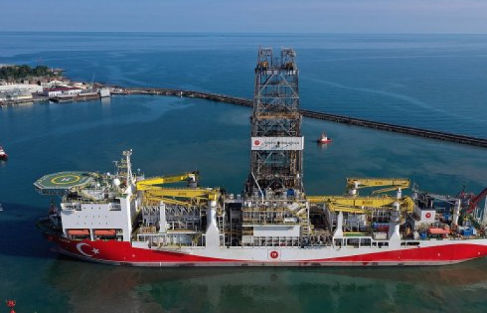 Turkey discovers 320 billion cubic meters natural gas reserve in the Black Sea