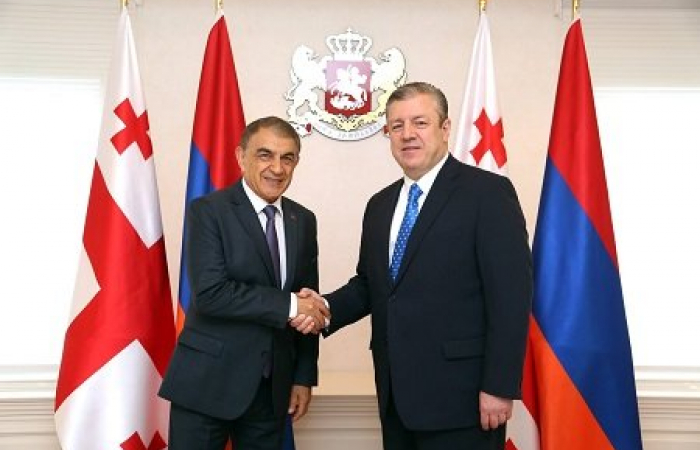 Armenian parliament Speaker visits Georgia