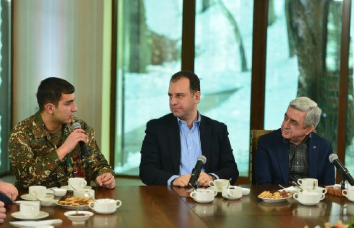 Sargsyan: "For Armenia, a combat-ready army is a must"