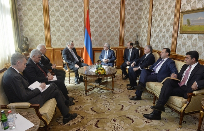 Armenia and EU exchange views on Karabakh conflict.