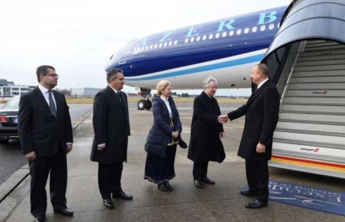 Azerbaijan President Aliev arrives in Brussels for important meetings with European Union
