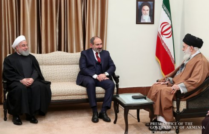 Pashinyan holds talks with Iranian leadership during Tehran visit