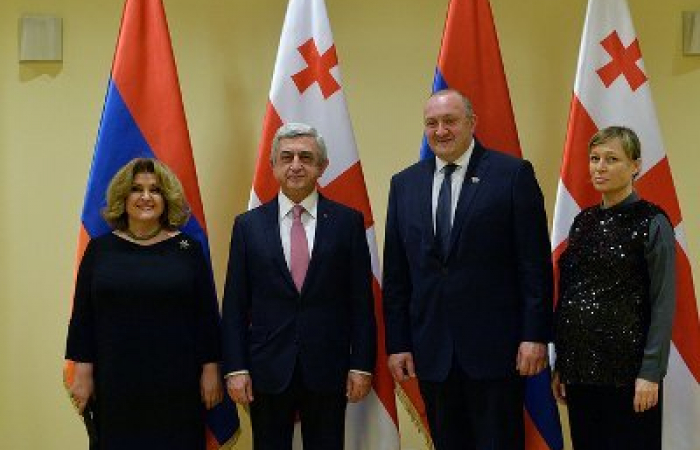 Armenian President pays official visit to Georgia