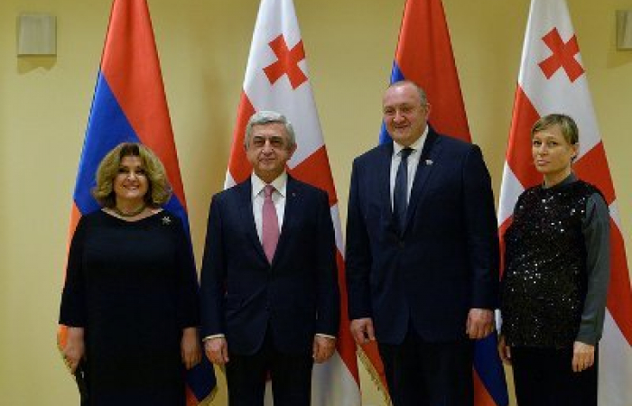 Президент Армении находится с официальным визитом в Грузии