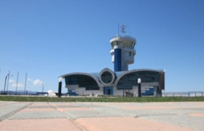 WAITING FOR A PLANE: Ara Harutyunyan says that Stepanakert Airport is ready but Baku insists use of the airport without its permission would be illegal.