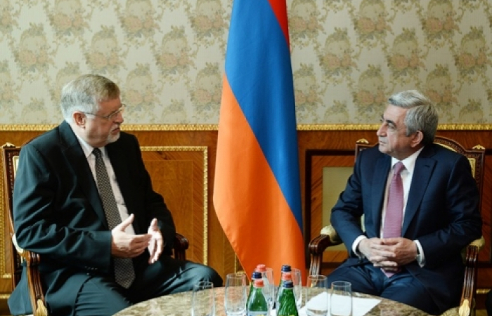 Armenian President meets EU Special Representative ahead of Paris meeting