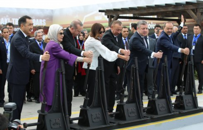 A regional project of exceptional importance - Baku-Tbilisi-Kars rail link launched
