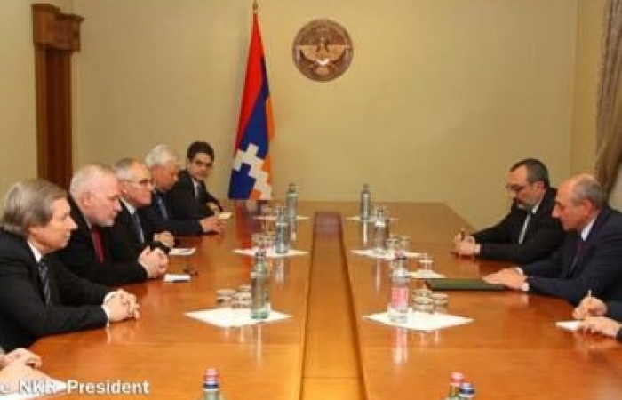 Minsk Group troika met with Stepanakert leadership