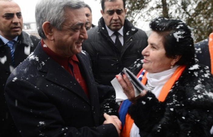 Sargsyan says war is not a solution for the Karabakh problem