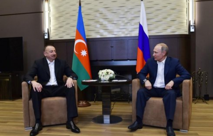 Putin and Aliyev hold surprise meeting in Sochi (Update 2)