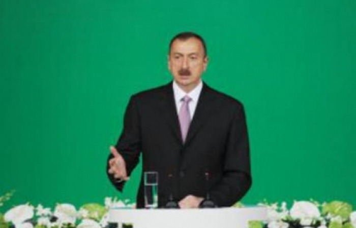 ALIEV: "This situation is intolerable, unacceptable and must be changed!" In a hard-hitting speech marking Republic Day President Ilham Aliev accuses Armenia of delaying tactics in the Karabakh negotiations.