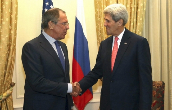 Kerry and Lavrov agree to work together to solve conflicts