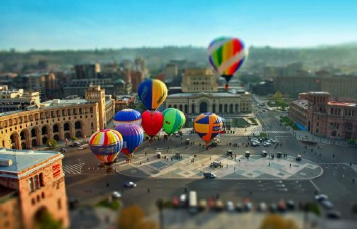 Yerevan celebrates birthday with music and a hot air balloon festival