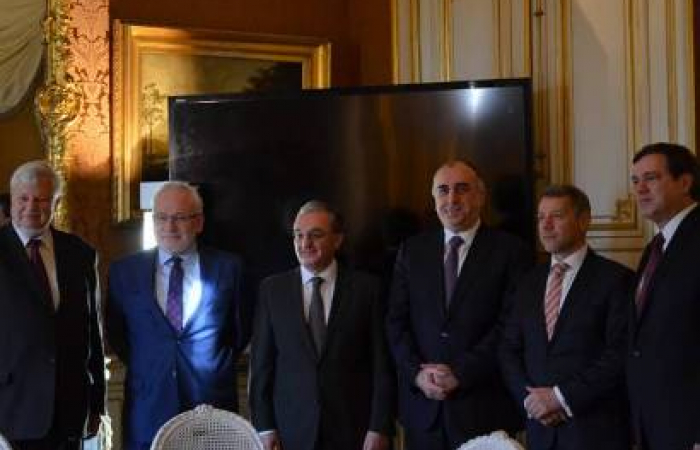 Armenian and Azerbaijani foreign ministers meet in Paris