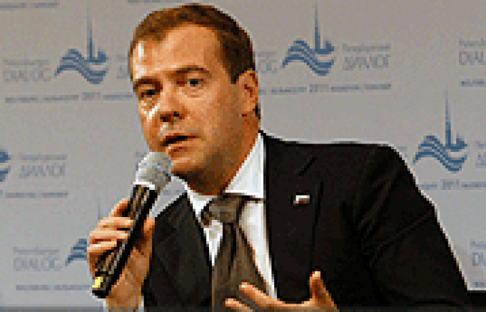 MEDVEDEV: The region "is a zone of Russian interests".