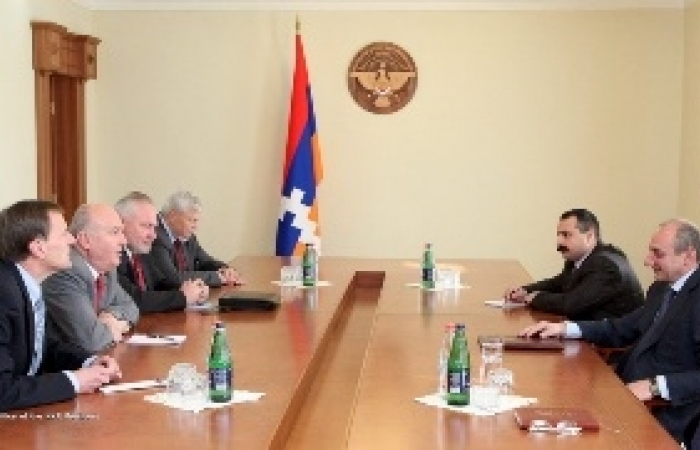 OSCE Minsk Group co-Chair met Bako Sahakyan. They later crossed the line seperating Armenian and Azerbaijani forces and travelled on to Baku.