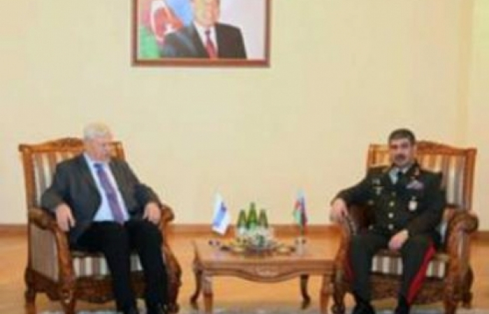 Kasprzyk meets Azerbaijani Defence Minister to discuss situation on the line of contact.