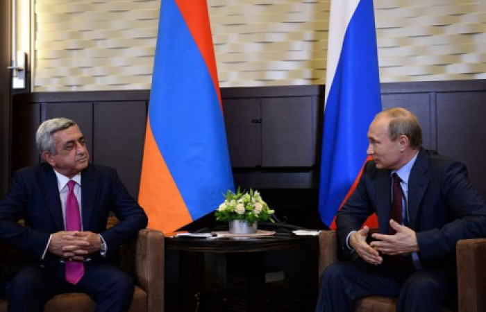 Russian, Armenian presidents meet in St Petersburg