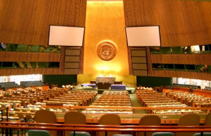 Armenia abstains on Syria vote at UN General Assembly. The resolution was adopted with 133 votes in favour, 12 against and 31 abstentions