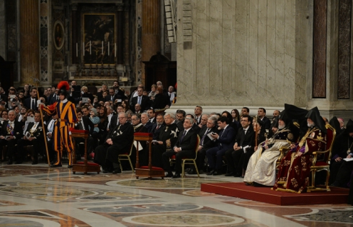 Pope celebrated Solemn Mass for the Centenary of the Armenian Martyrdom.