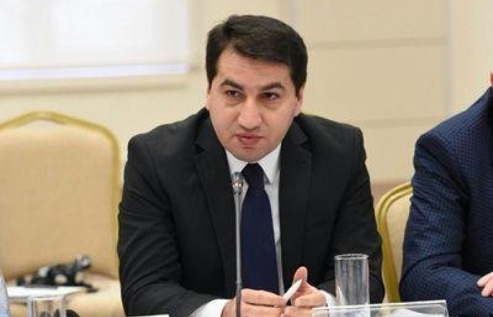 Hikmat Hajiyev: Karabakh is an existential issue for Azerbaijan too, but we are ready to discuss how to resolve it