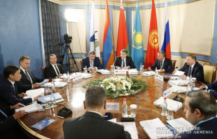 Prime Ministers of EAEU states meet in Yerevan
