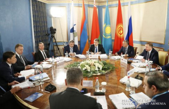 В Ереване состоялась встреча премьер-министров стран ЕАЭС