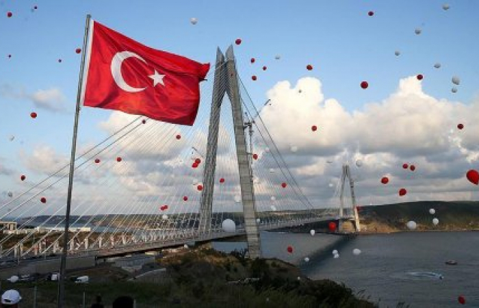 Third bridge now connects Europe and Asia