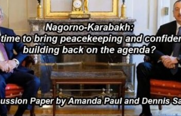 Nagorno-Karabakh: Is it time to bring peacekeeping and confidence building back on the agenda?