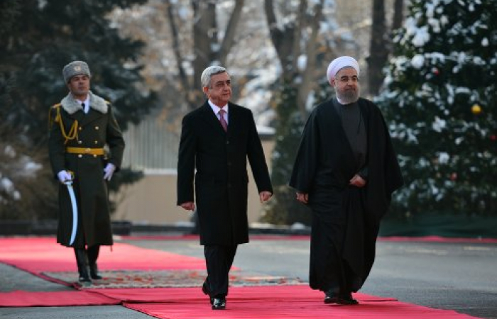 Iranian President Rouhani visits Armenia