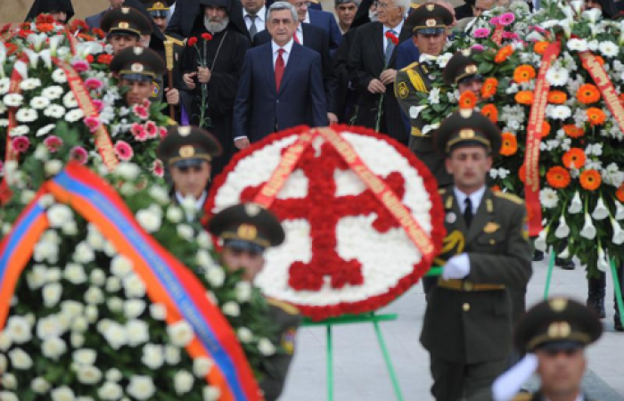 Armenians mark the 20th anniversary of liberation of Shusha as Azerbaijanis commemorate the anniversary of its occupation.