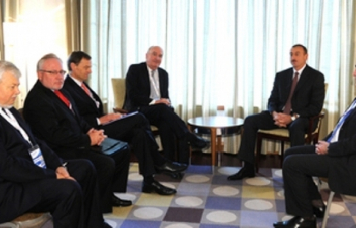 Aliev meets with OSCE Minsk Group co-Chair