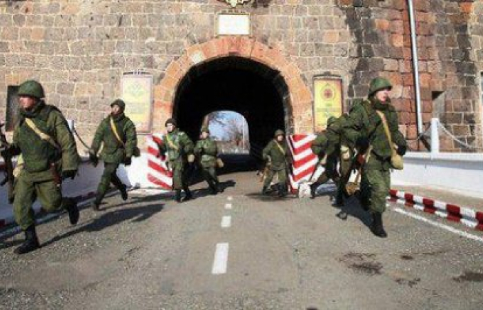 Тысячи российских солдат принимают участие в военных учениях проходящих в Армении