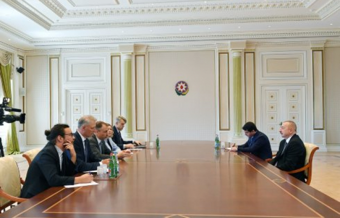 EU Special envoy discusses Karabakh with Azerbaijan president