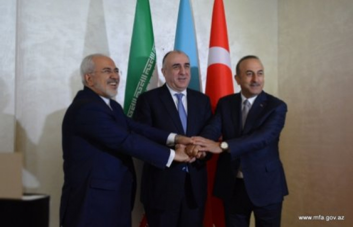 Iran, Azerbaijan and Turkey issue statement after their meeting in Baku